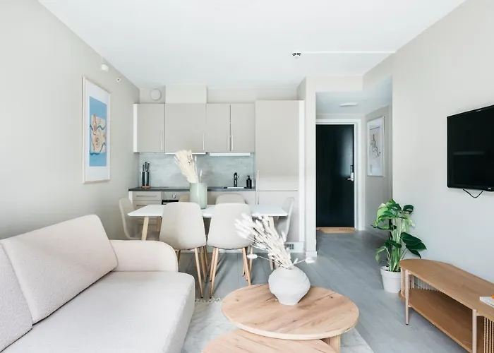 Urban - Stylish Scandinavian Gem With French Balcony Appartamento Bergen