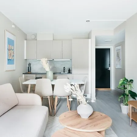 Urban - Stylish Scandinavian Gem With French Balcony Appartement Bergen
